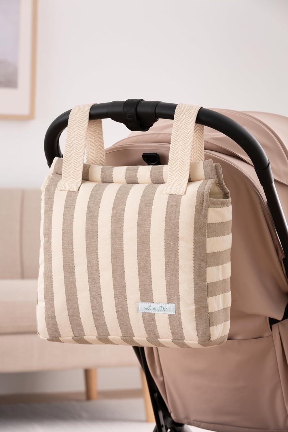 Borsa per Passeggino Universale con Chiusura a Scatto - immagine 2