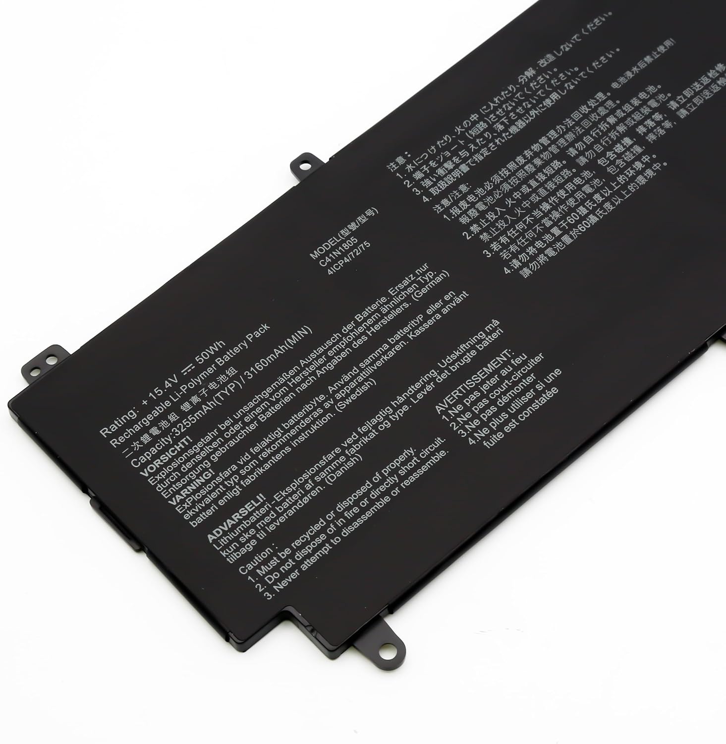Blesys C41N1805 - Batteria per Asus GX531GM - immagine 2