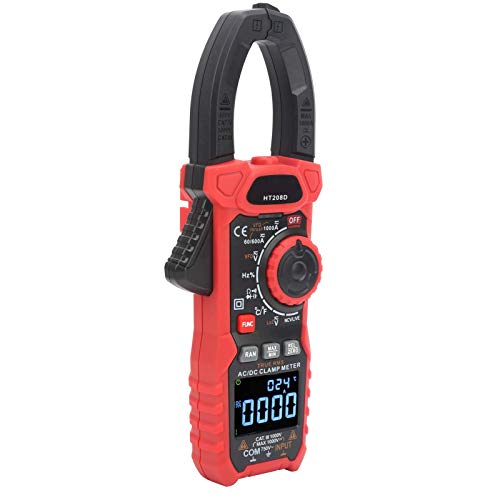 Ht208d Digital Clamp Meter Kaiweets Ht208d, Kaiweets Multimeter Ht208d Handheld AC/DC Voltage Current NCV Tester Multimetro a Portata Automatica 6000 Conteggi per Test delle