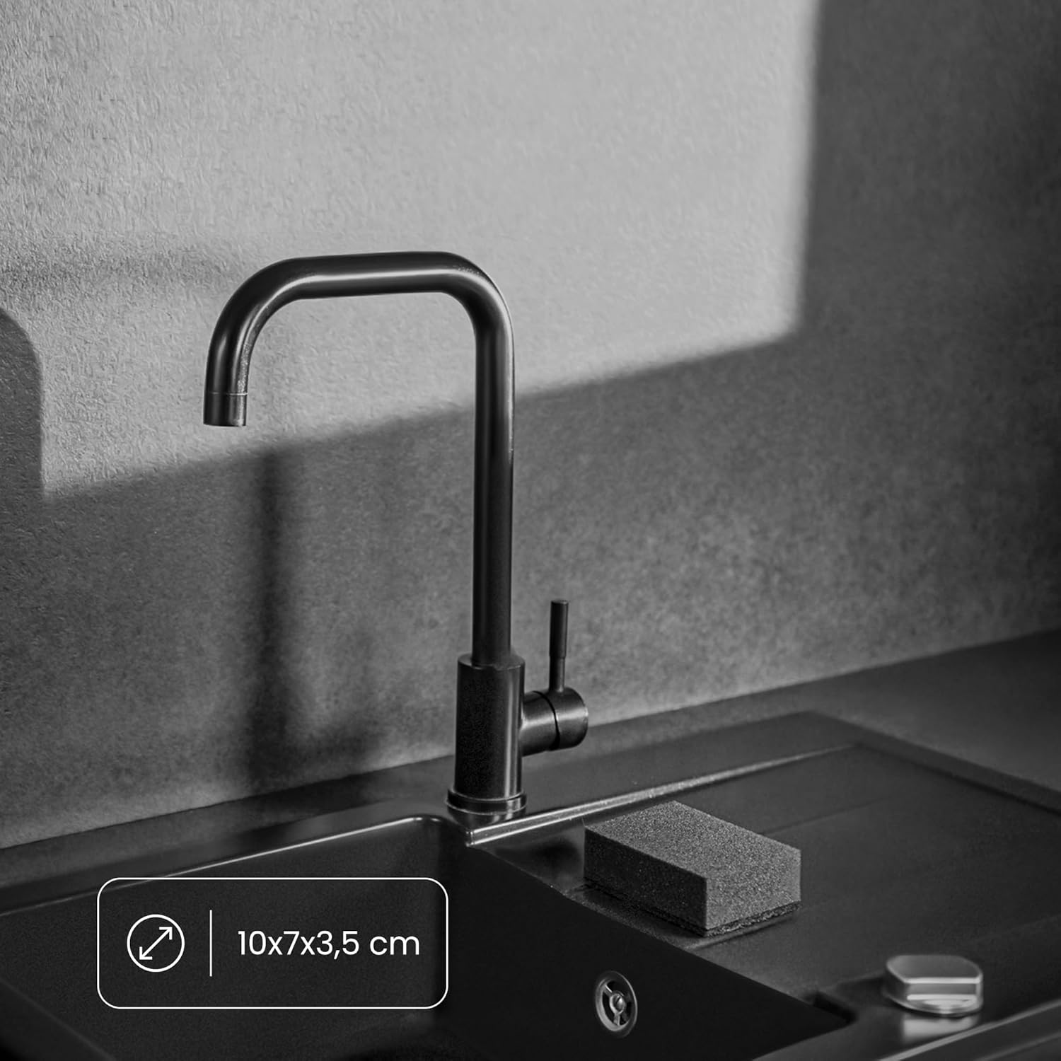 SVAMP - Spugna da Cucina Nera, 12 Pezzi - immagine 3