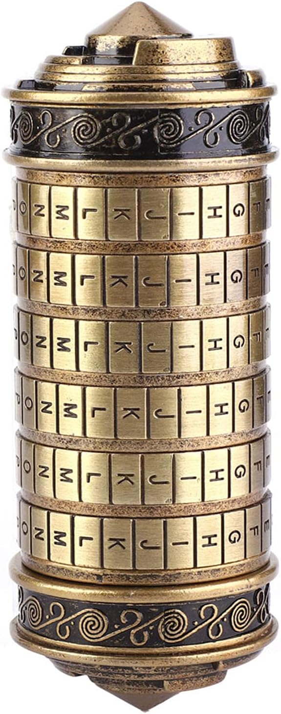 Codice Da Vinci Cryptex Lock - Mini Cryptex Money Puzzle Box - immagine 6