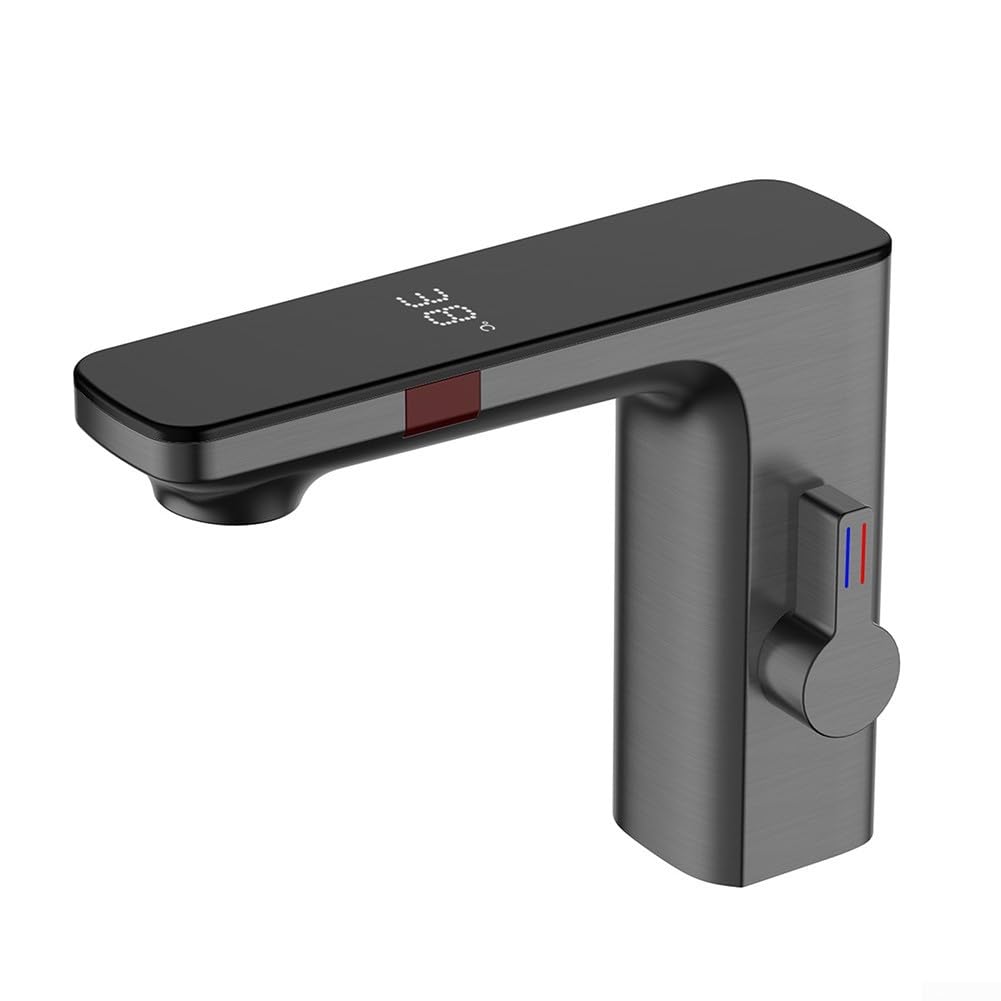 Rubinetto Lavabo con Sensore Intelligente e Display Digitale