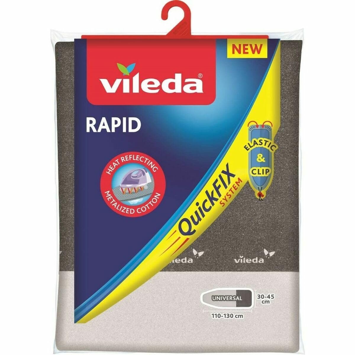 Vileda Rapid Copriasse Stiro Universale, Grigio