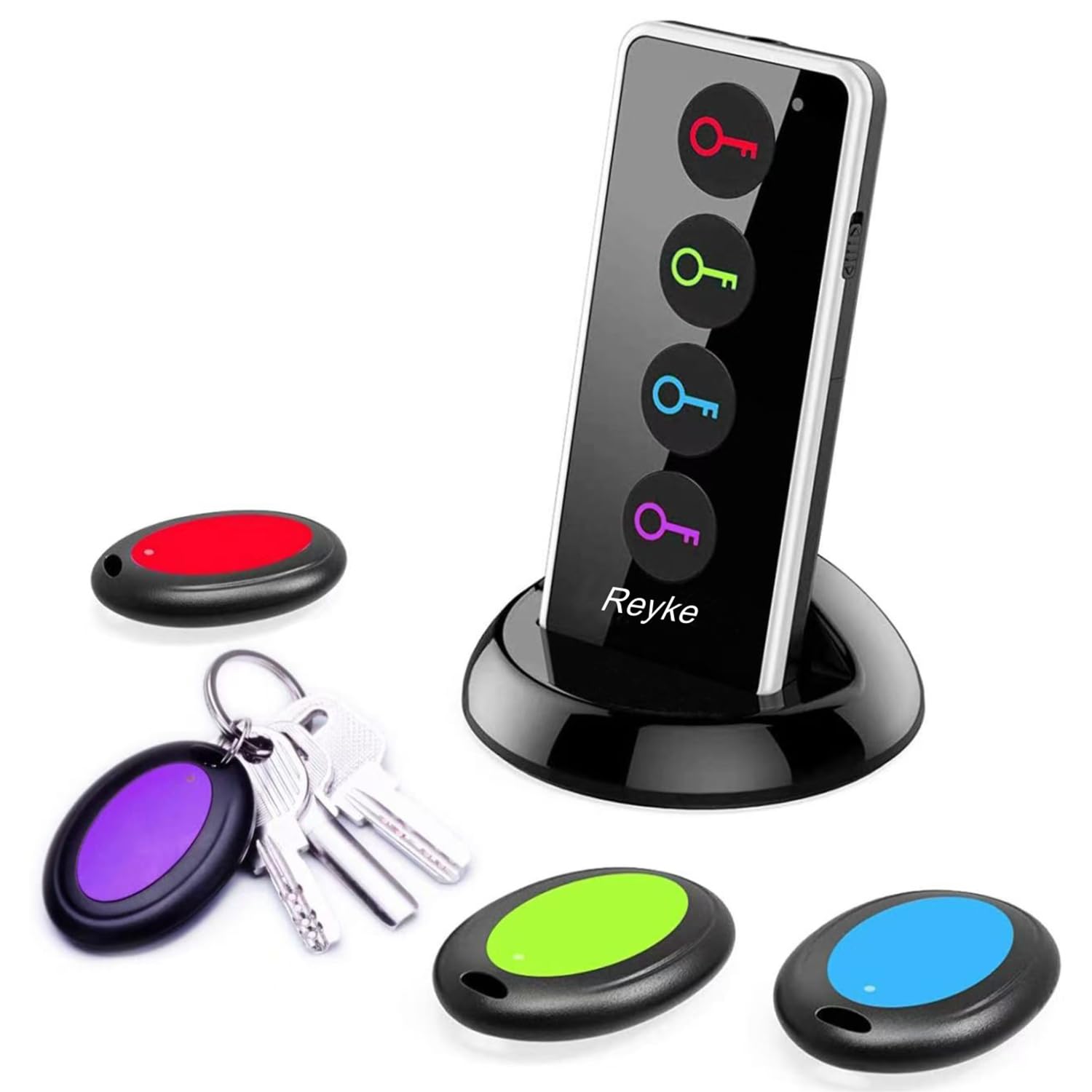 Reyke Localizzatore Chiavi Wireless con Torcia LED