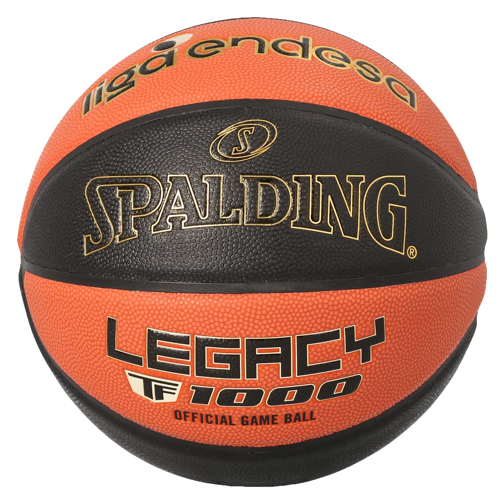 Spalding 77187Z - Palline da basket nero/arancione 7
