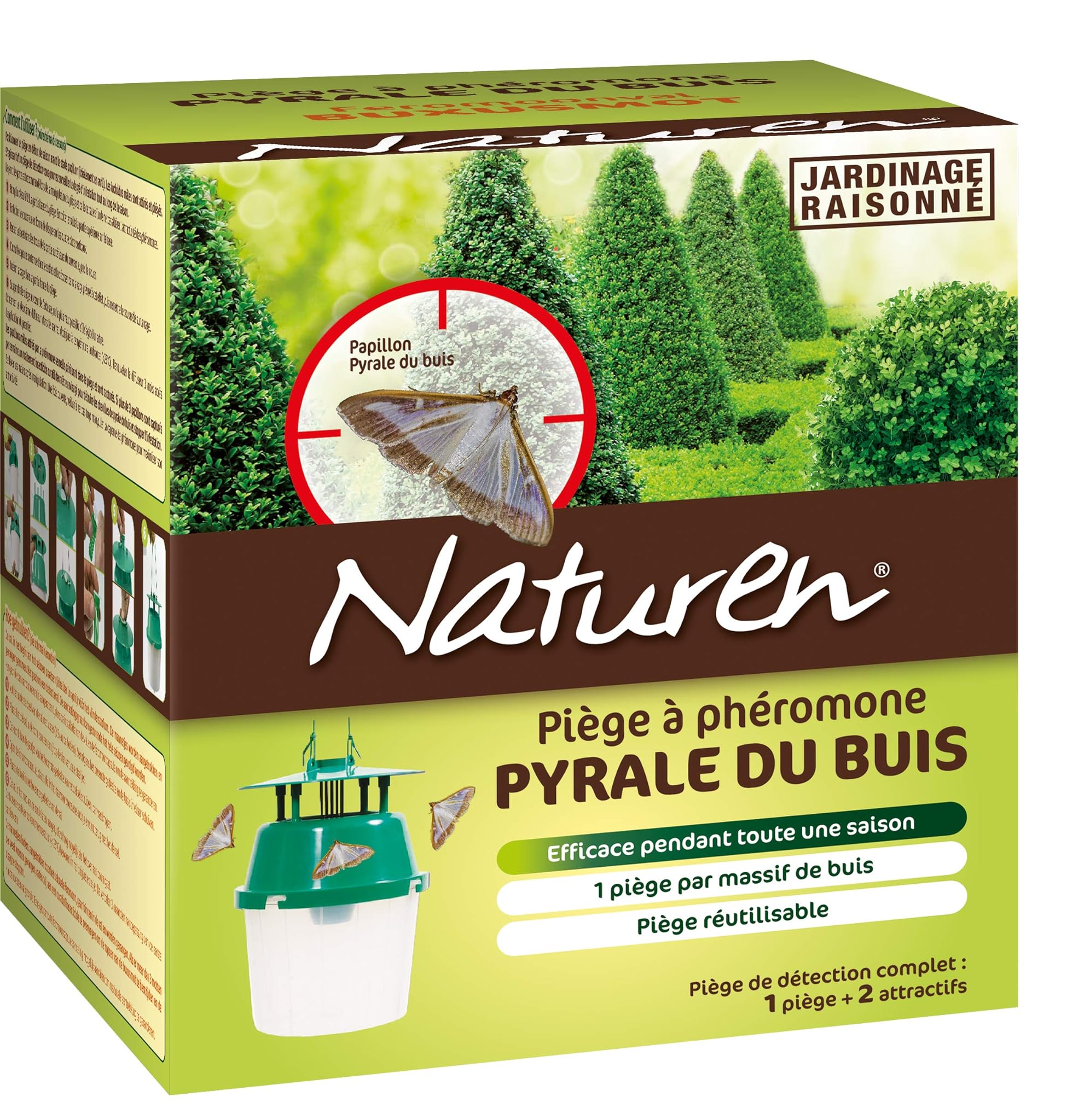 NATUREN PIEGE A PHEROMONE PYRALE DU BUIS NPHEPYR