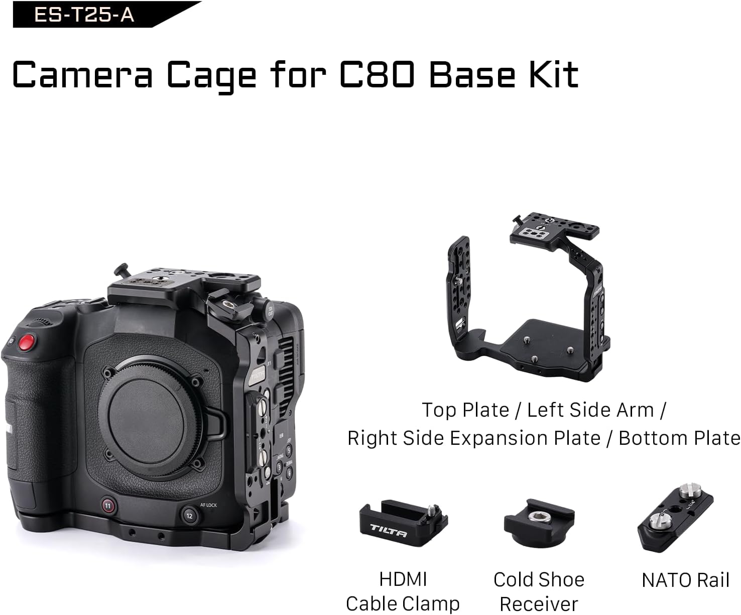 Tilta Gabbia C80 Kit Base per Telecamera - immagine 2