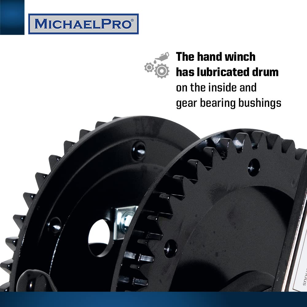 MichaelPro MP009059 - Verricello a fune, 1500 kg - immagine 4