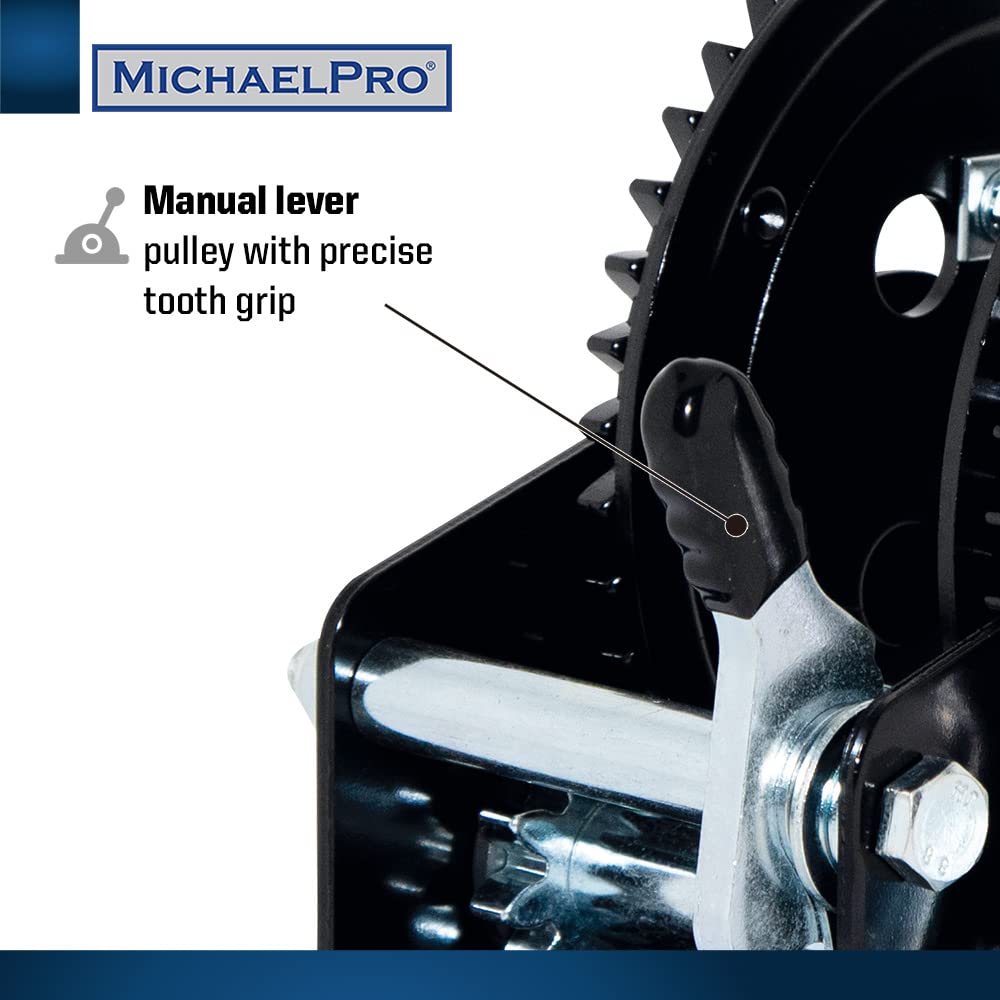 MichaelPro MP009059 - Verricello a fune, 1500 kg - immagine 5