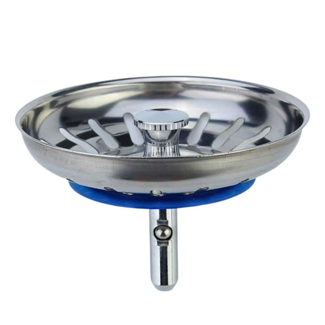 Minismus Tappo Lavello Universale 82mm Acciaio Inox