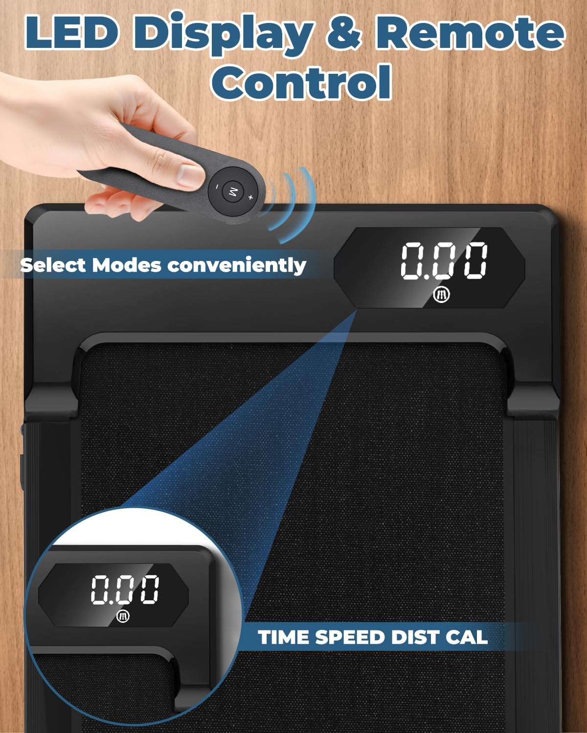 Tapis Roulant Pieghevole Compatto e Silenzioso (<50 dB) - immagine 4