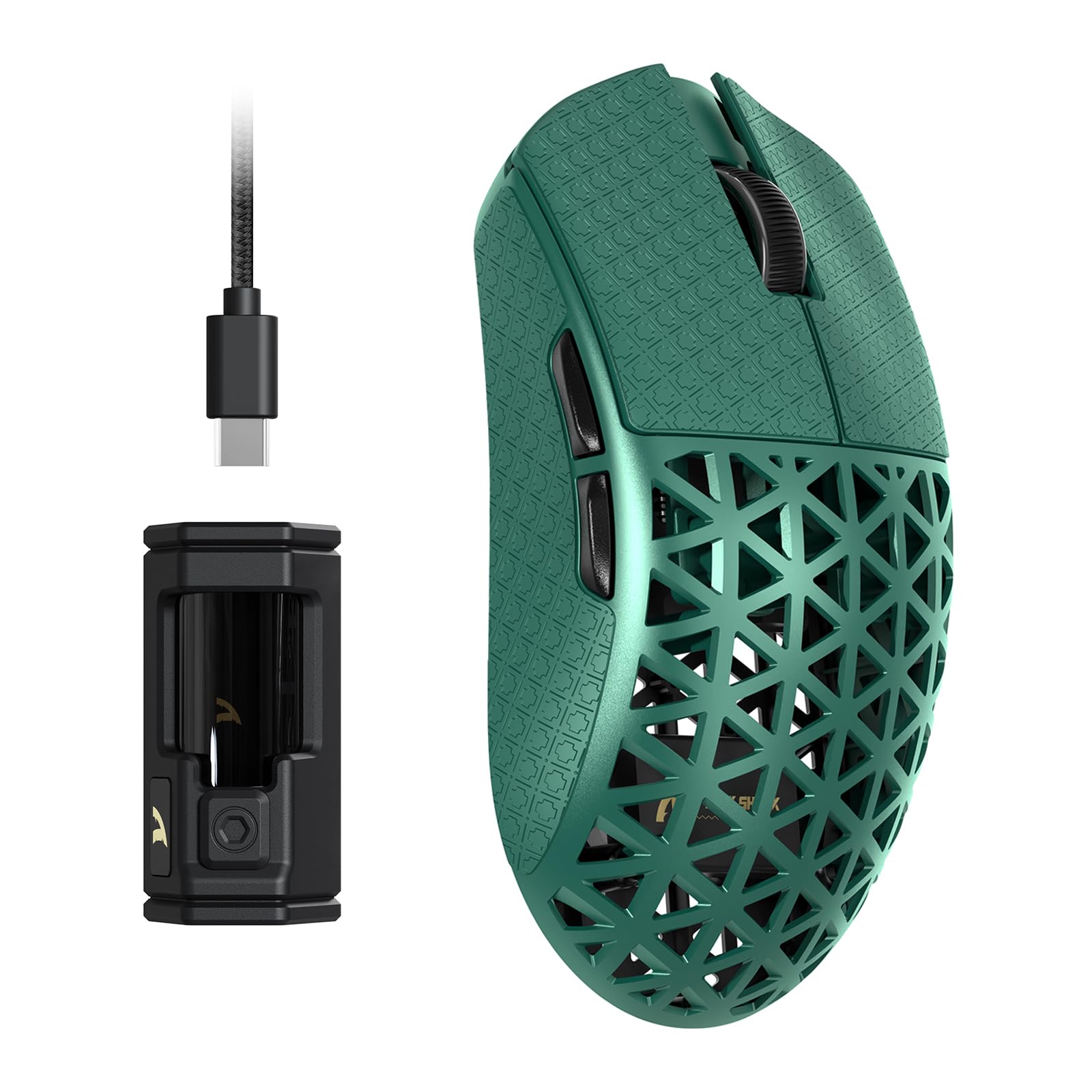 ATTACK SHARK R5 Ultra - Mouse Gaming Wireless 39g, Verde