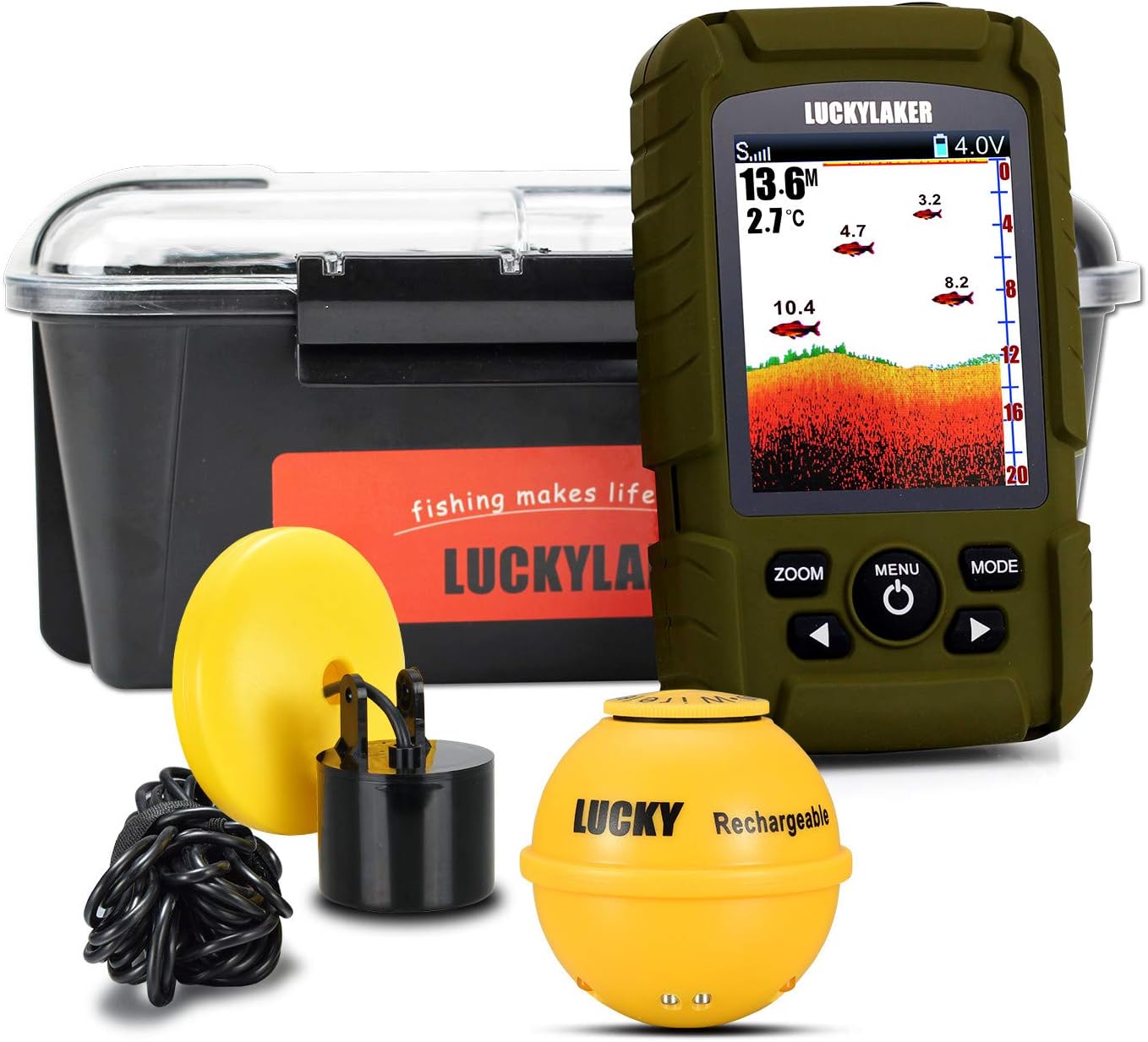 Lucky Fish Finder Palmare Wireless e Cablato - immagine 1
