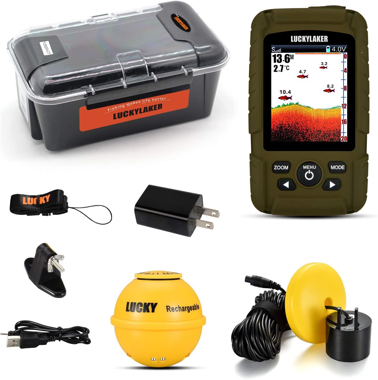 Lucky Fish Finder Palmare Wireless e Cablato - immagine 3