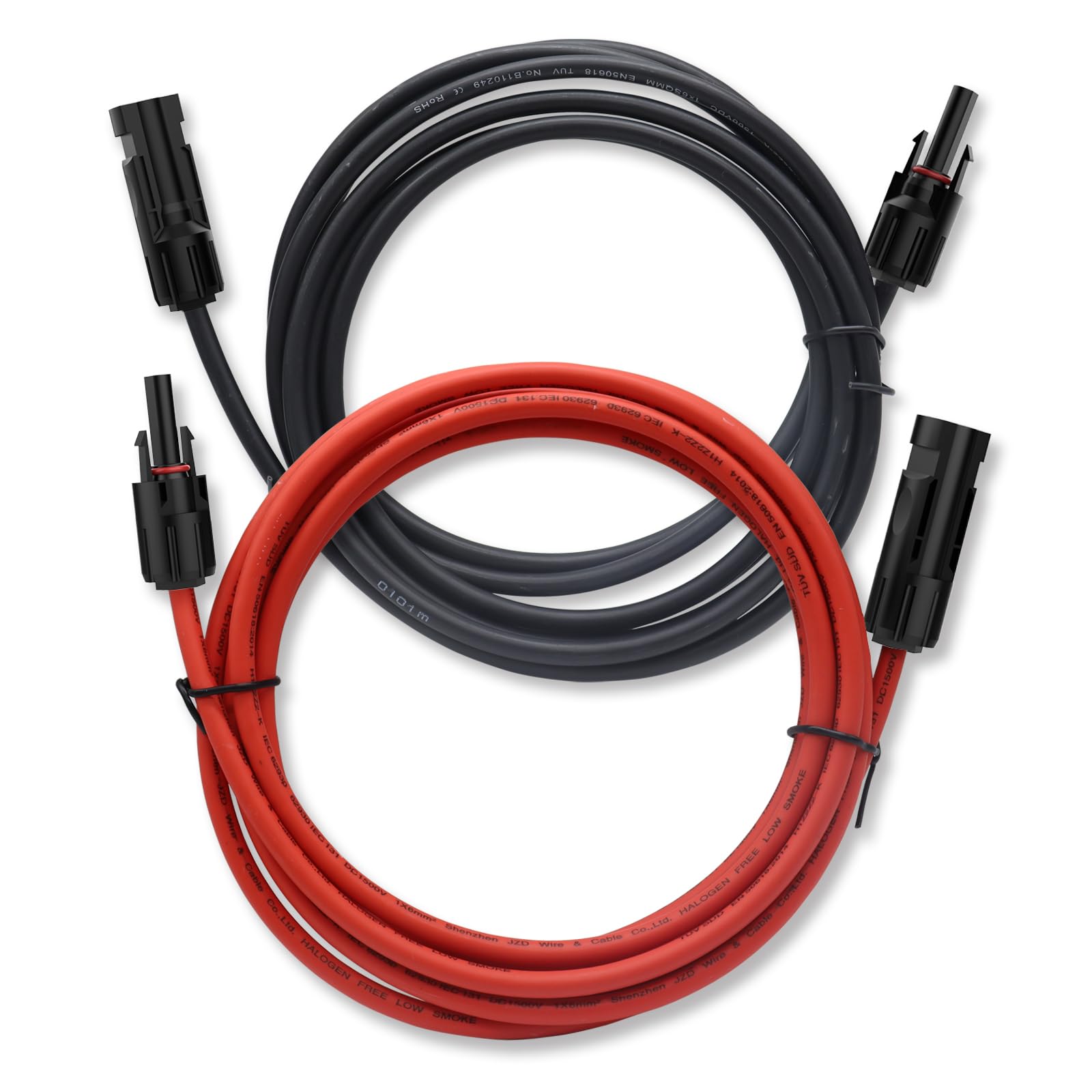 Kubowai Prolunga Cavo Solare Fotovoltaico 6mm² 10m