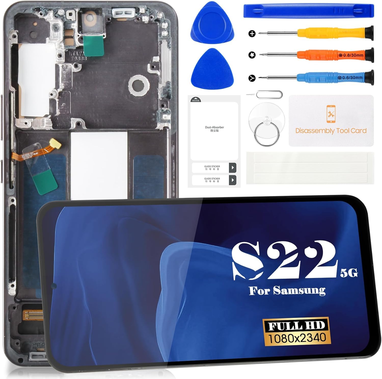 Incell Schermo di Ricambio per Samsung Galaxy S22 5G