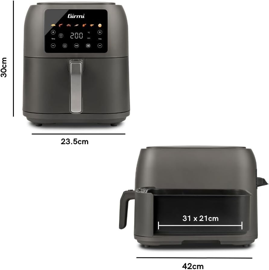 Girmi FG92 "Ecofrit Deep" Friggitrice ad Aria 8 Litri - immagine 3