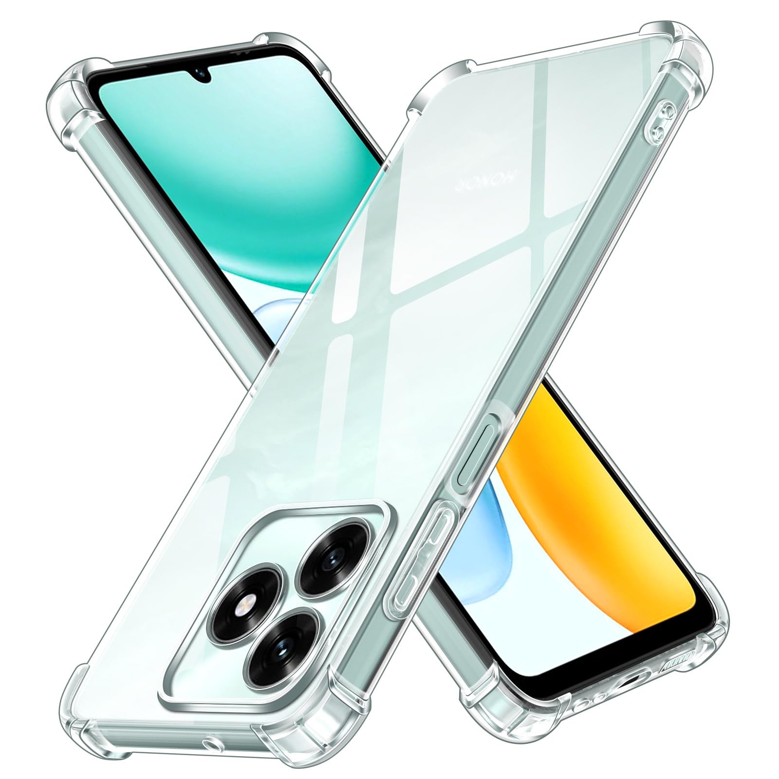 Ivoler Cover per Honor X5C Plus Trasparente