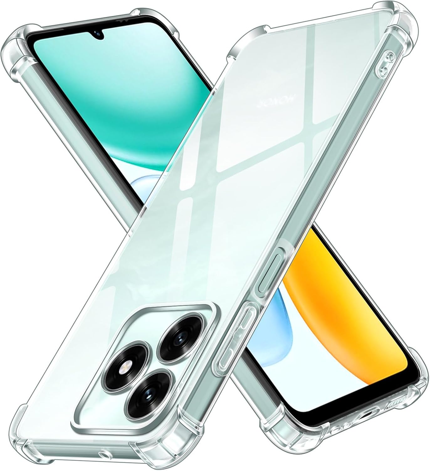 Ivoler Cover per Honor X5C Plus Trasparente - immagine 1