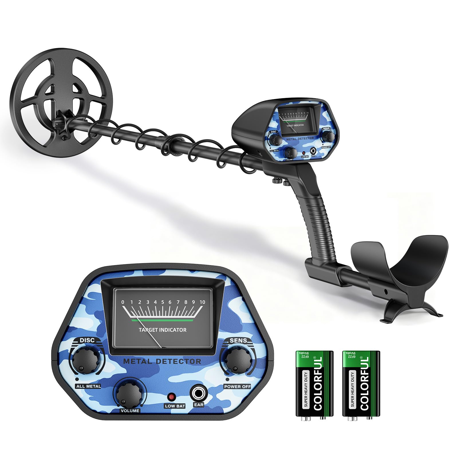 Rilevatore di Metalli Impermeabile 94-122cm