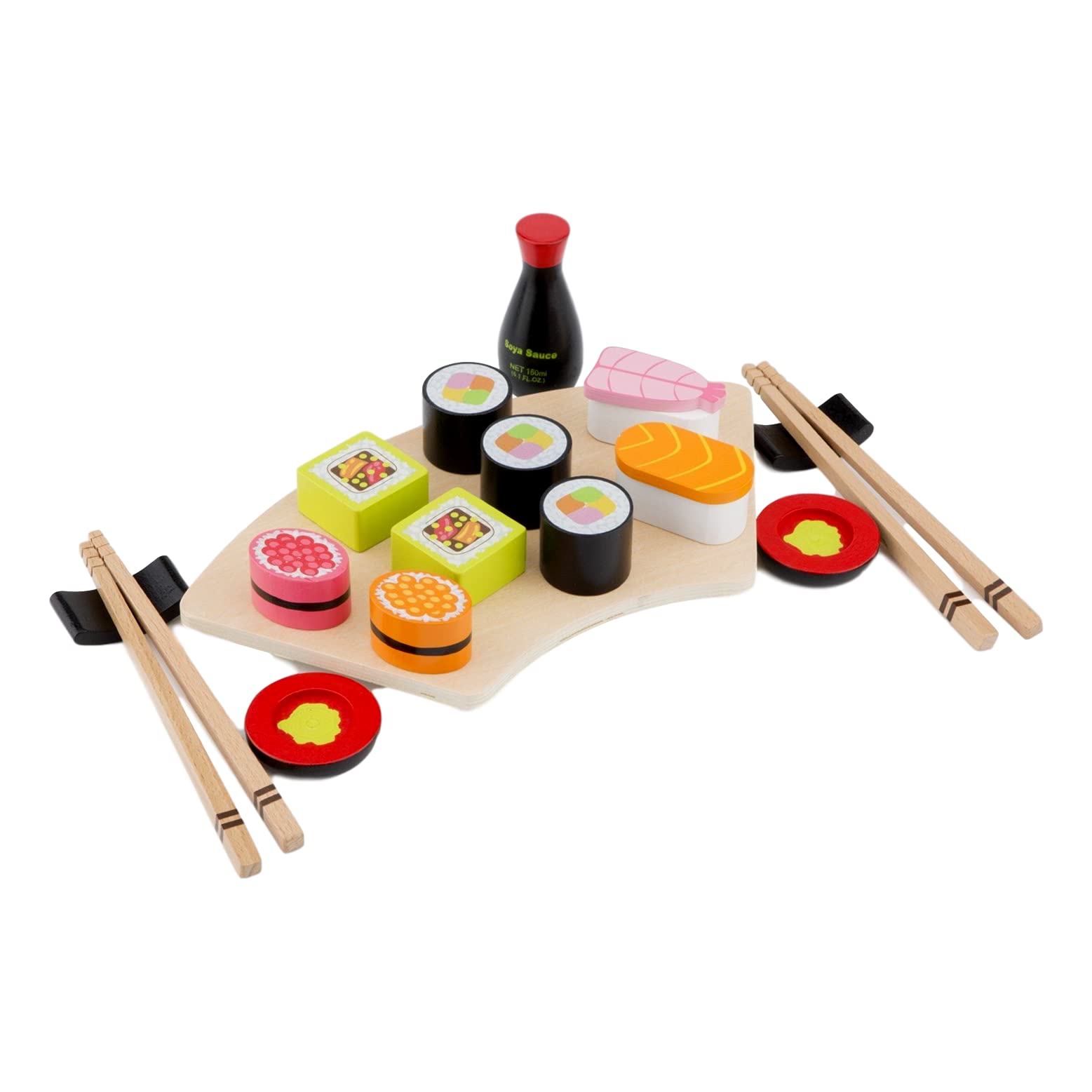 New Classic Toys Set da Gioco in Legno Taglia Il Sushi