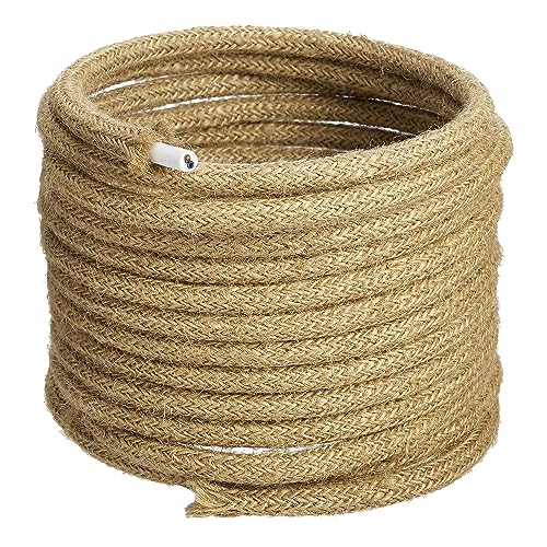 Greensun Cavo Elettrico Tessuto 20M Juta