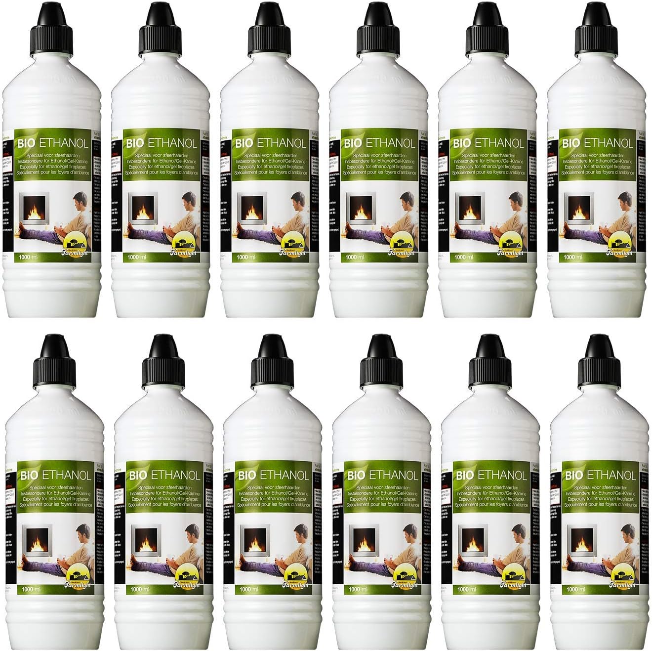 Farmlight Bioetanolo 12 Litri Ultra Inodore | Velz