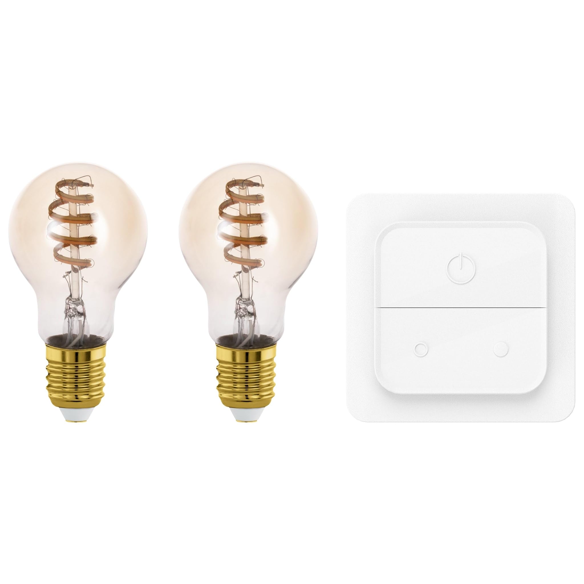 Eglo connect.z - Set 2 Lampadine LED Vintage E27 Smart Home