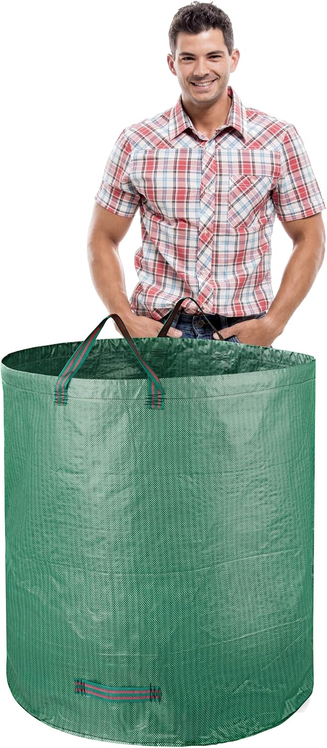GardenMate 10 sacchetti da giardino professionali, 500 l, antistrappo - immagine 2