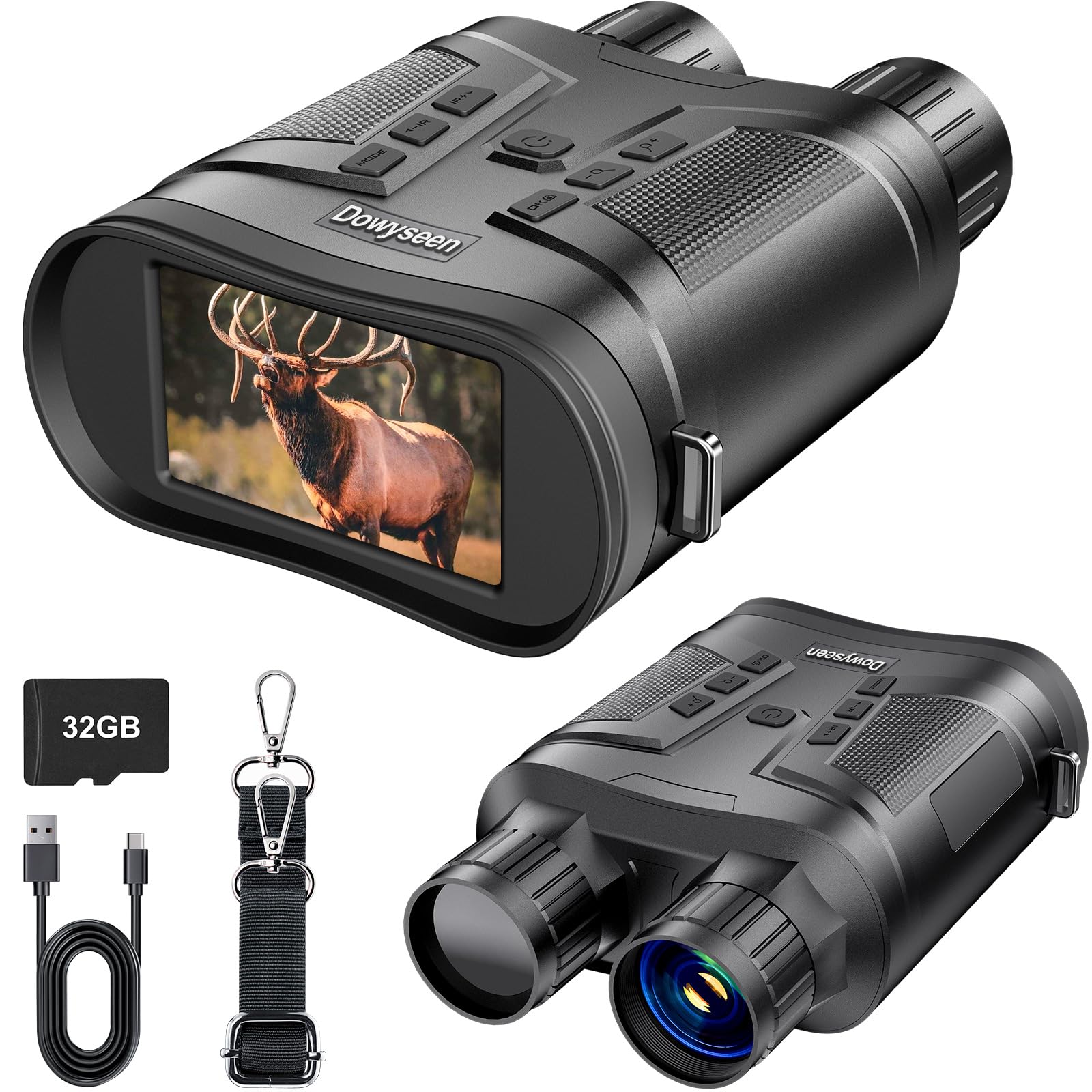 Dowesyeen Binocolo Visione Notturna 4K 6000mAh