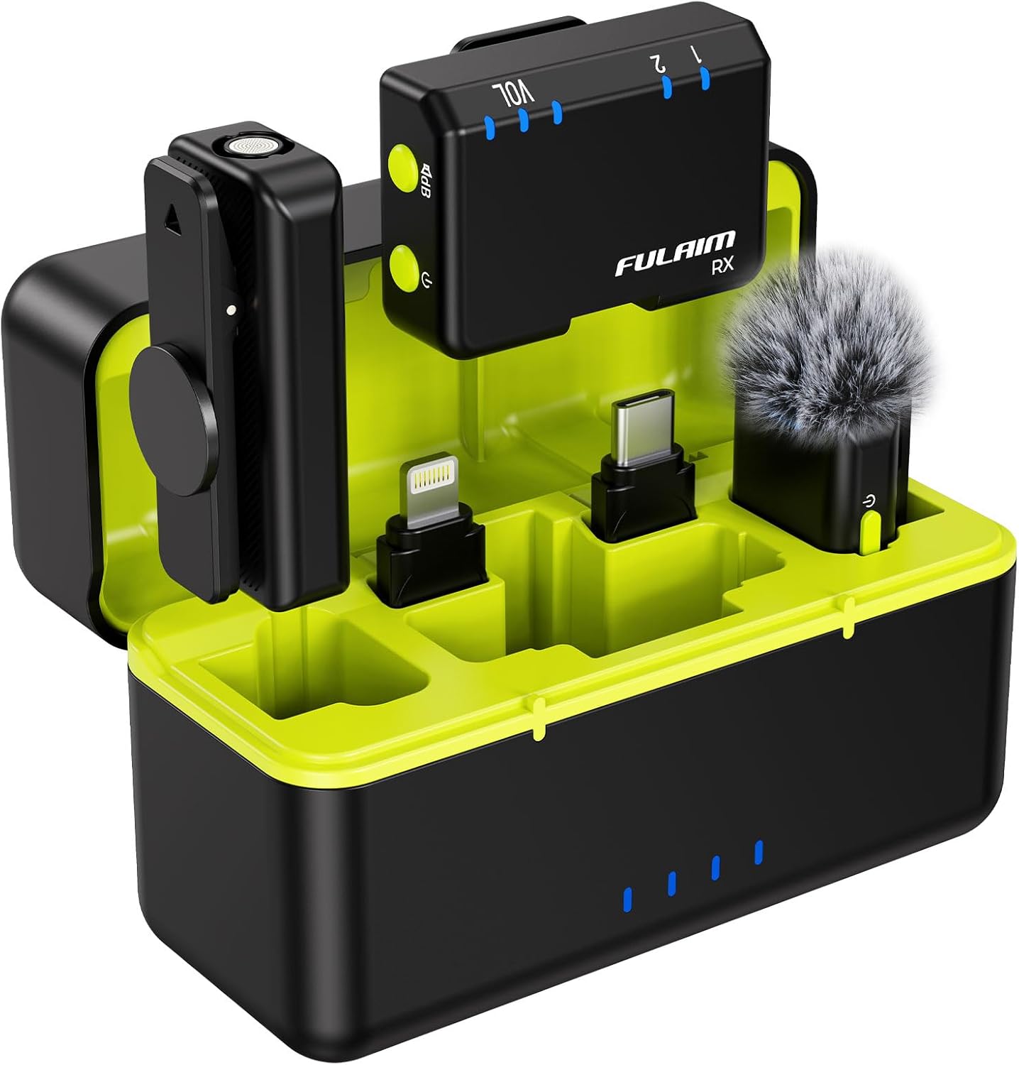 Fulaim X6S Microfono Lavalier Wireless per iPhone - immagine 1