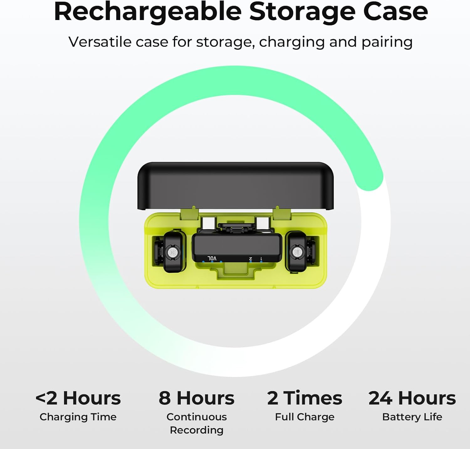 Fulaim X6S Microfono Lavalier Wireless per iPhone - immagine 3