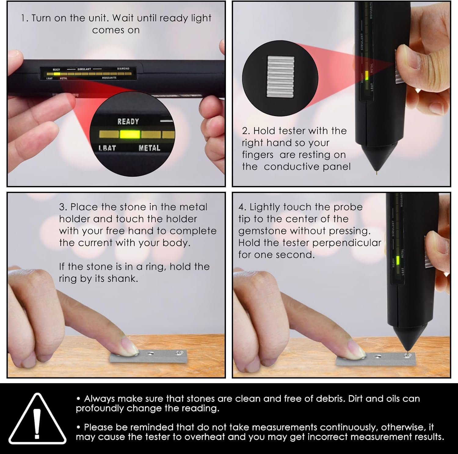 Danoplus Tester Professionale Diamante Moissanite - immagine 4