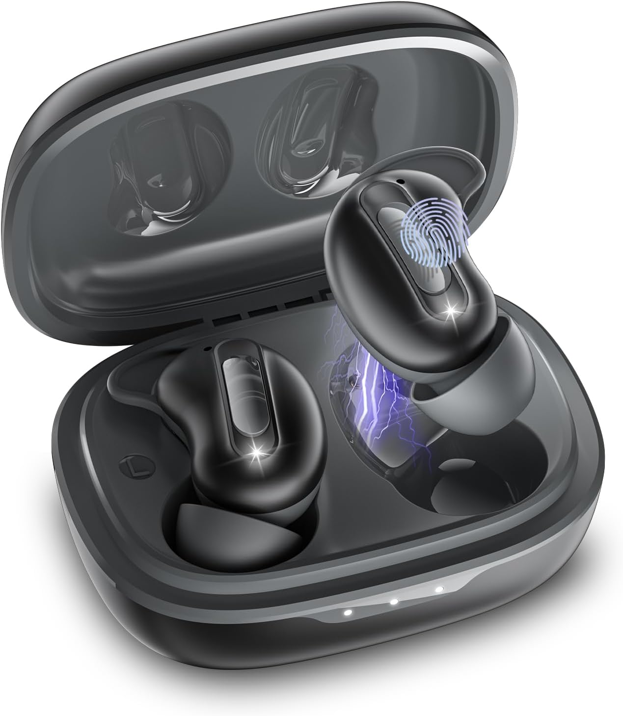 Cuffie per Dormire Bluetooth 5.4 ANC/ENC, Nero - immagine 1