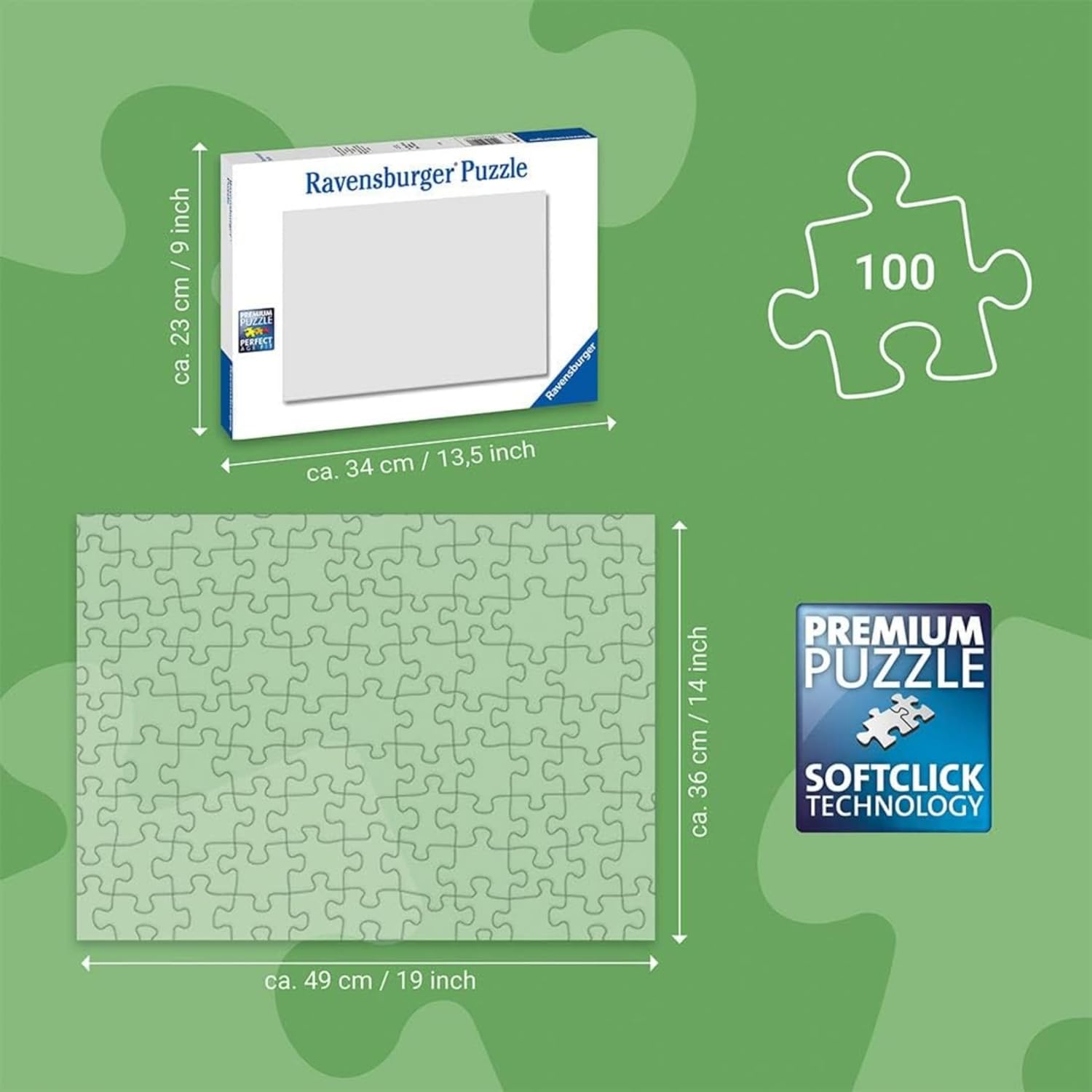 Ravensburger - Puzzles XXL Minecraft 100 Pezzi - immagine 4