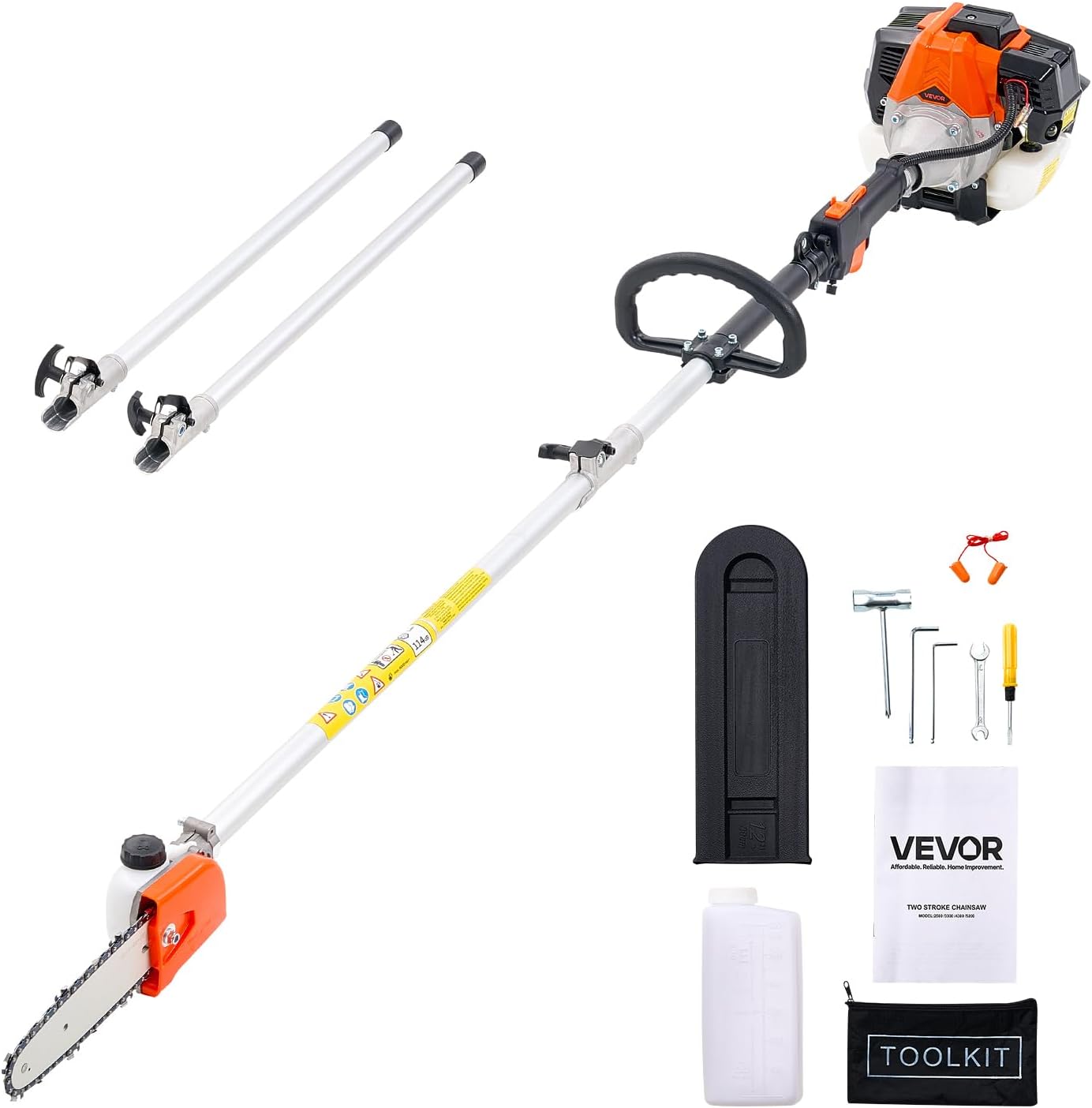 Vevor Troncatrice a Gas 33cc con Barra di Taglio 20,3 cm