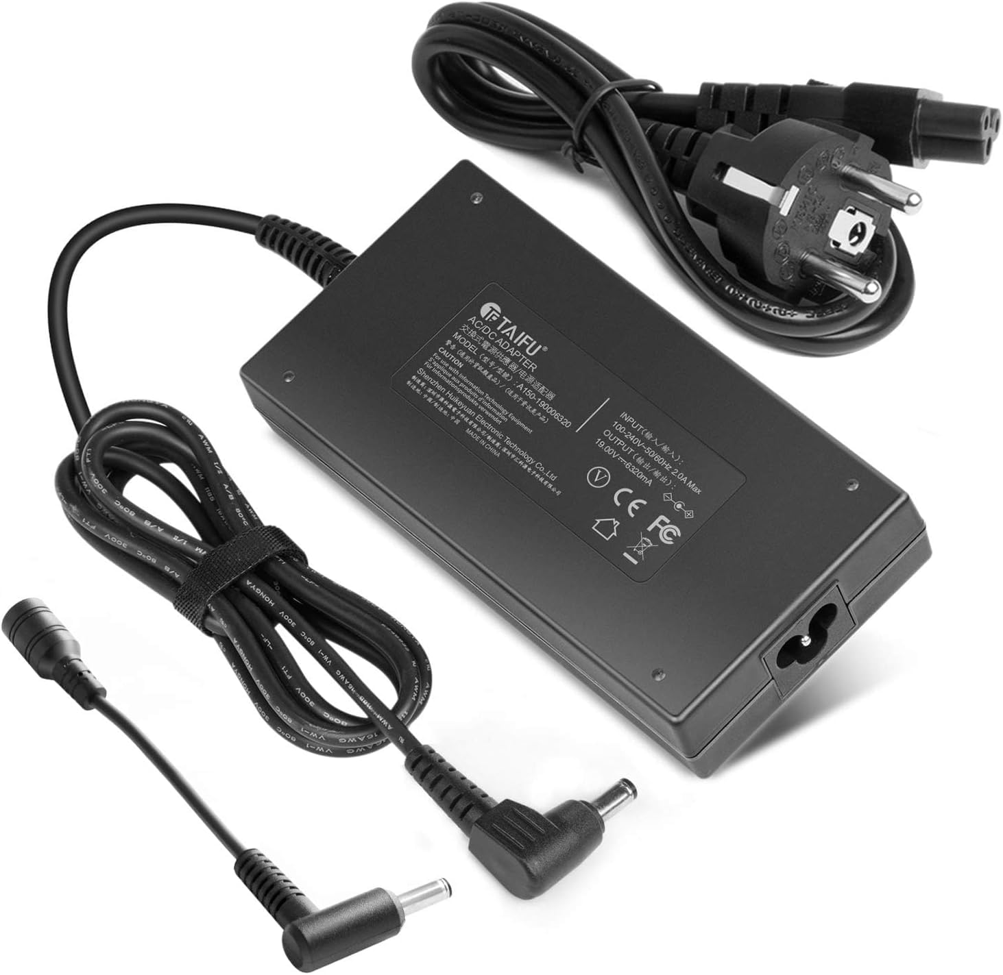 Taifu Caricabatterie 19V 120W per Intel NUC