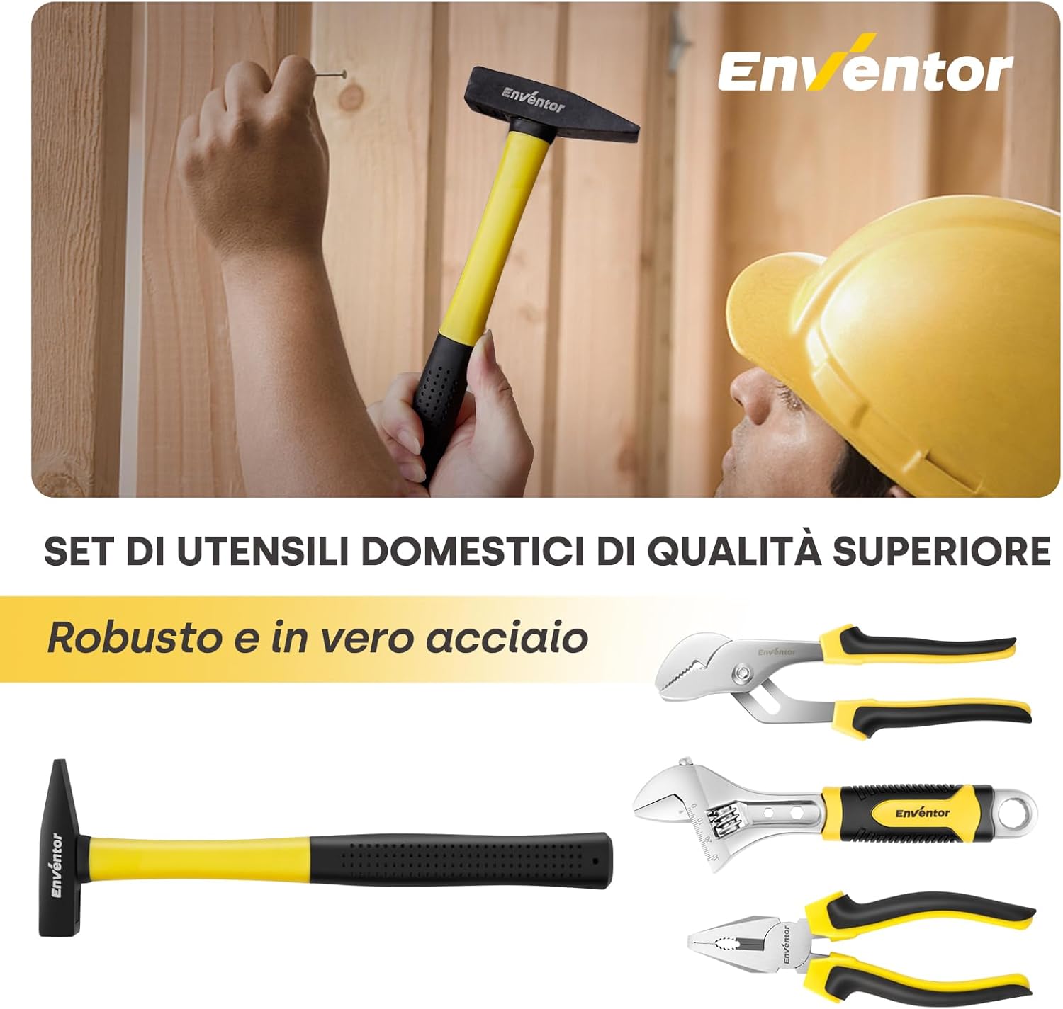 Enventor Cassetta Attrezzi Completa 158 Pezzi - immagine 3