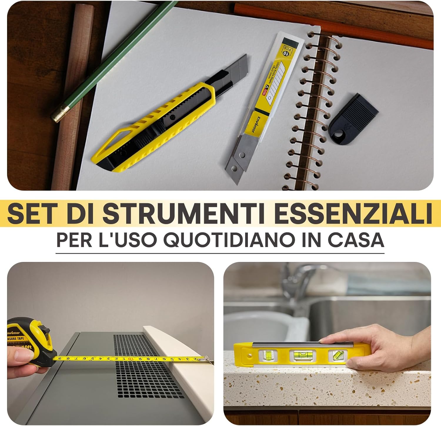 Enventor Cassetta Attrezzi Completa 158 Pezzi - immagine 5