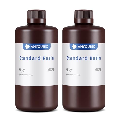 Anycubic Resina Stampante 3D UV 405 nm Grigio 1000g (2pcs)
