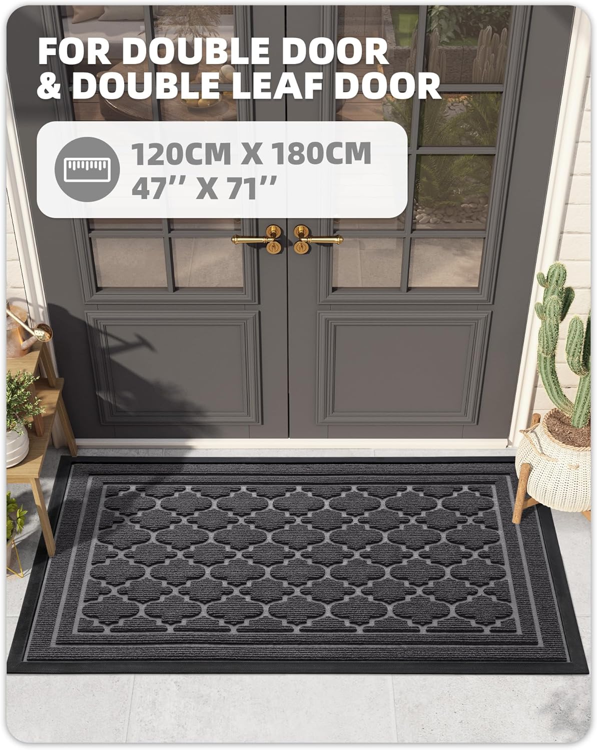 Color G Zerbino Ingresso 120x180cm, Grigio - immagine 2