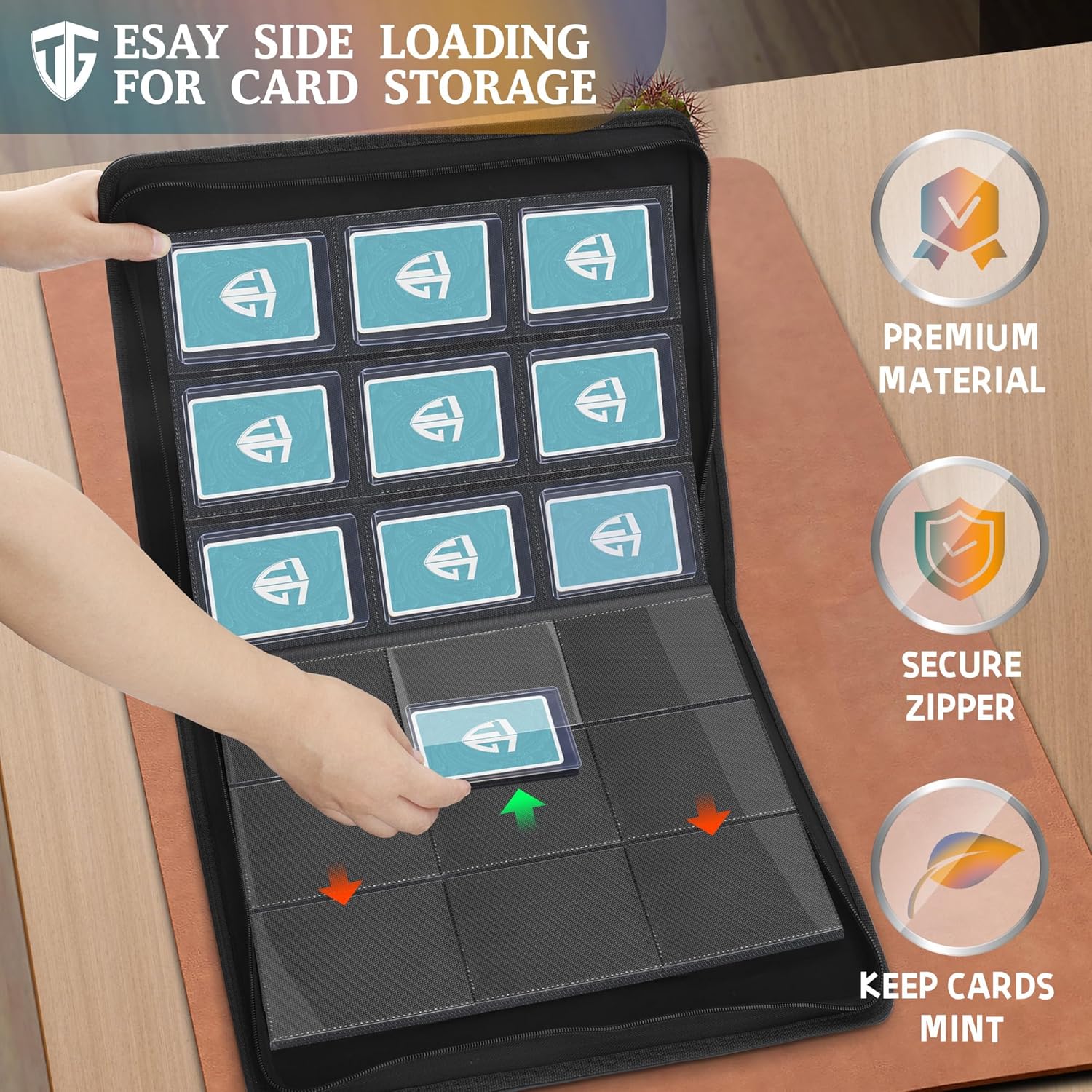 Tcguard Toploader - Album Carte Collezione 216 Toploader - immagine 2