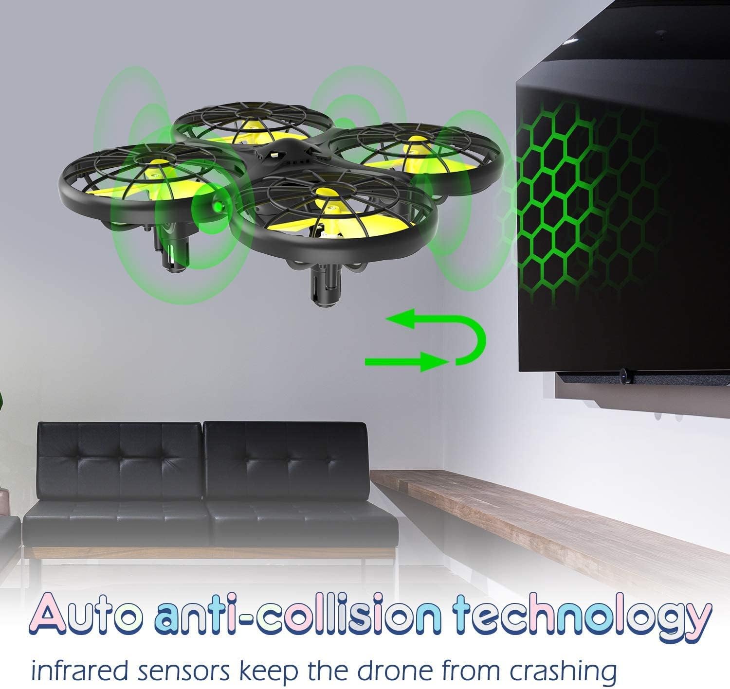 Loolinn Mini Drone per Bambini Anti-Collisione - immagine 4