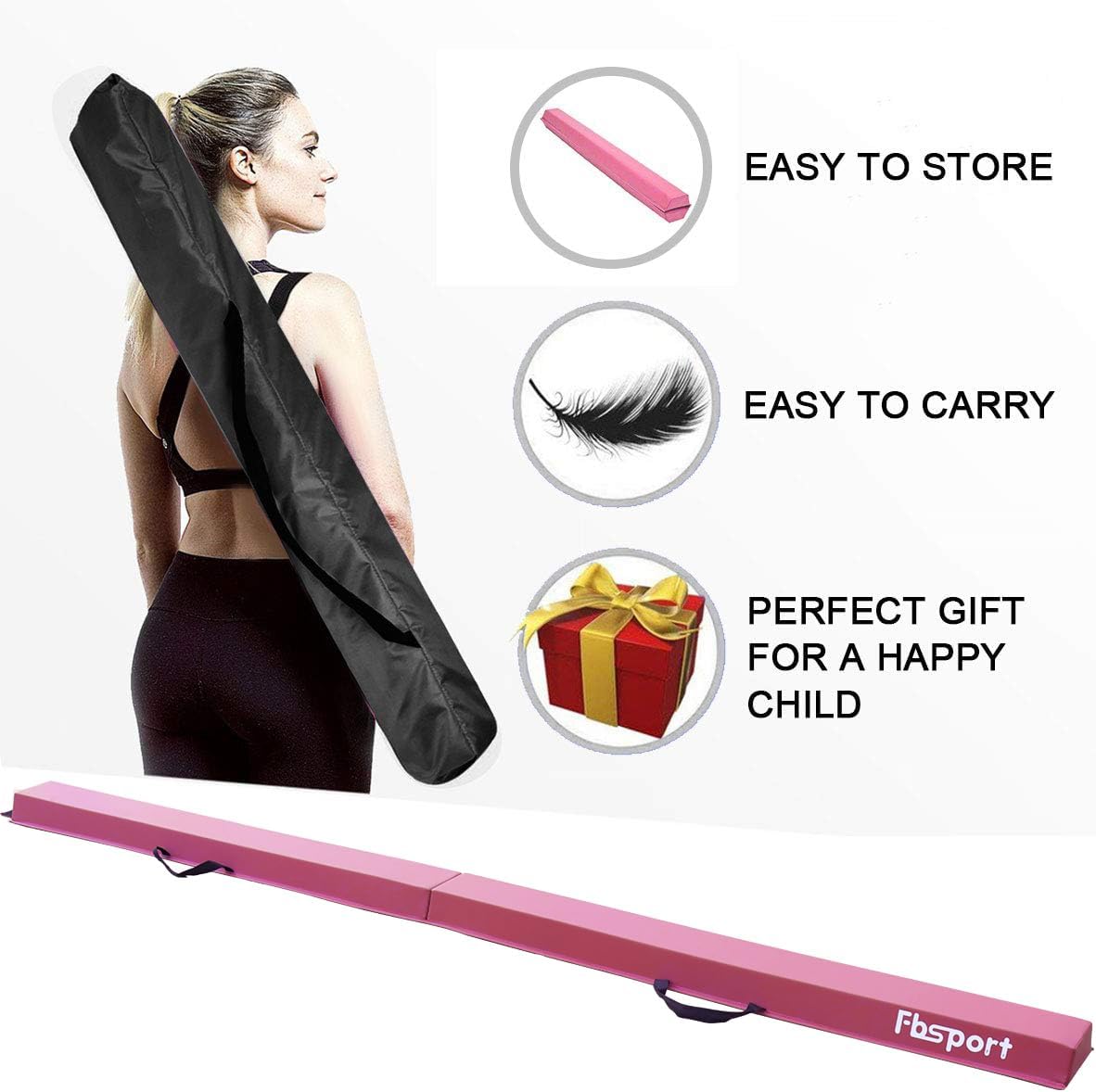 FBSPORT Trave Ginnastica Artistica Pieghevole - immagine 6