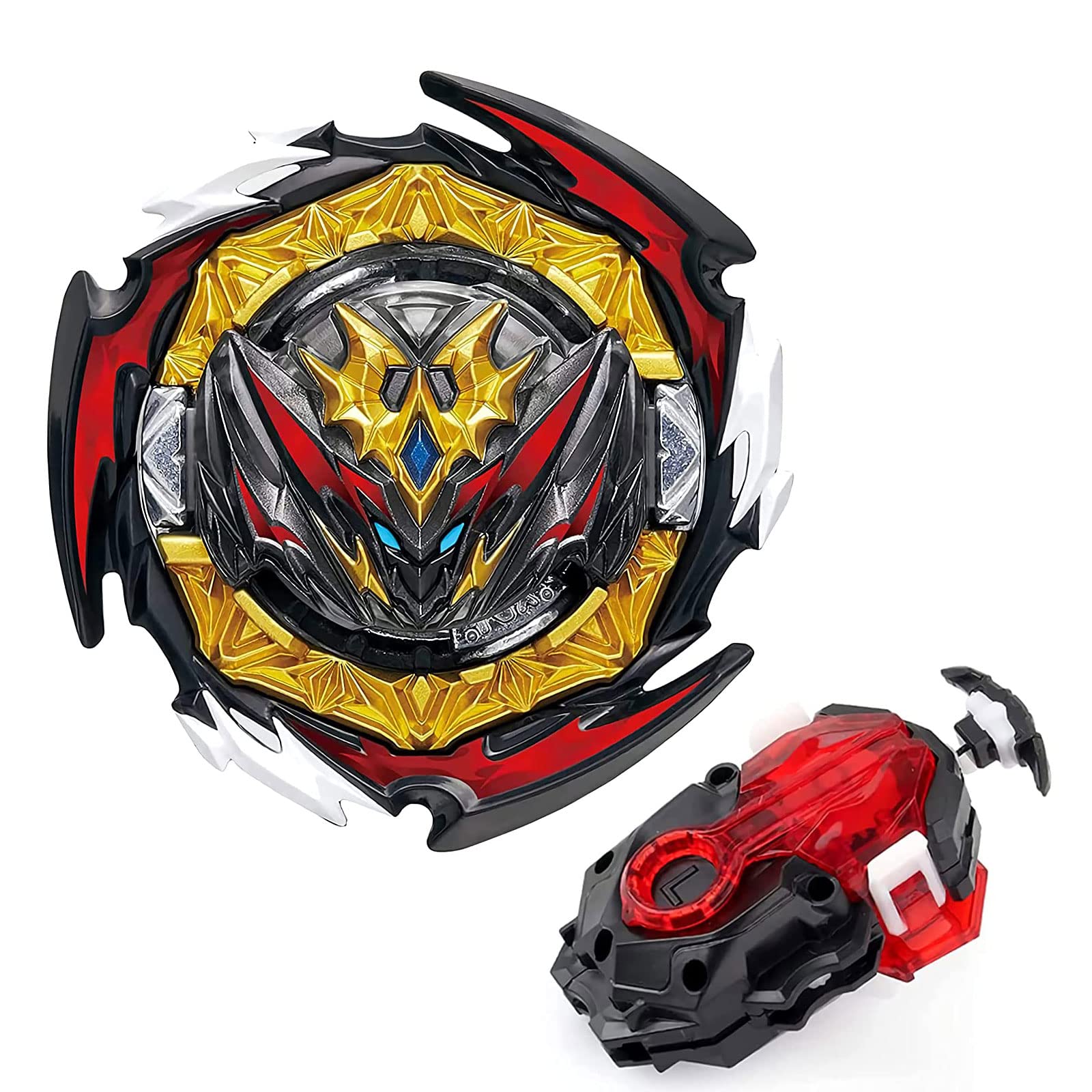 Desamvap Battling Tops B-180 - trottttola dinamite in metallo con lanciatore, giocattolo per bambini, regalo di compleanno