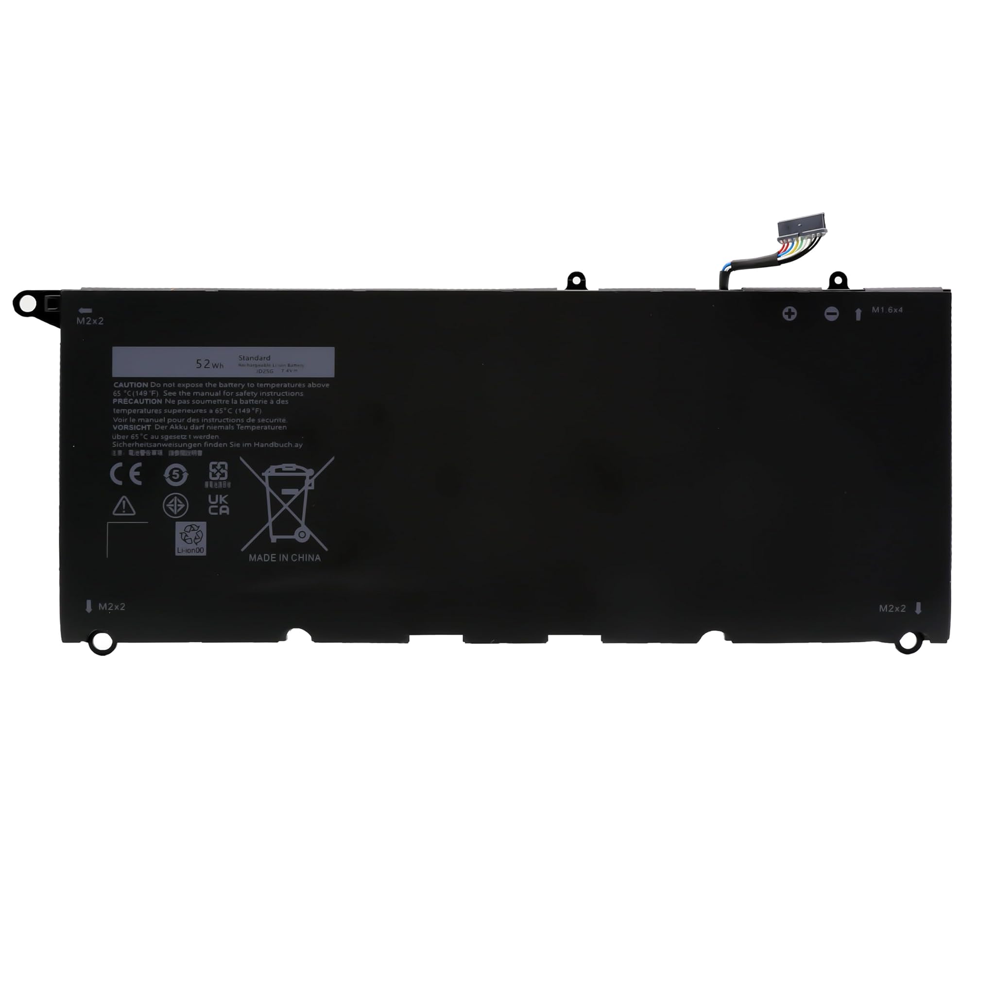 Blesys JD25G Batteria per Dell XPS 13 Series