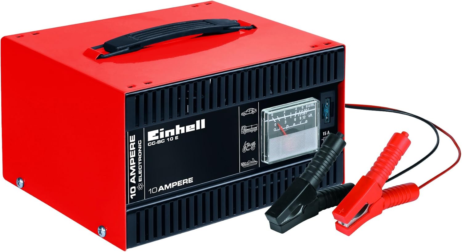 Einhell CC-BC 10 E Caricabatteria Auto 12V 10A - immagine 1