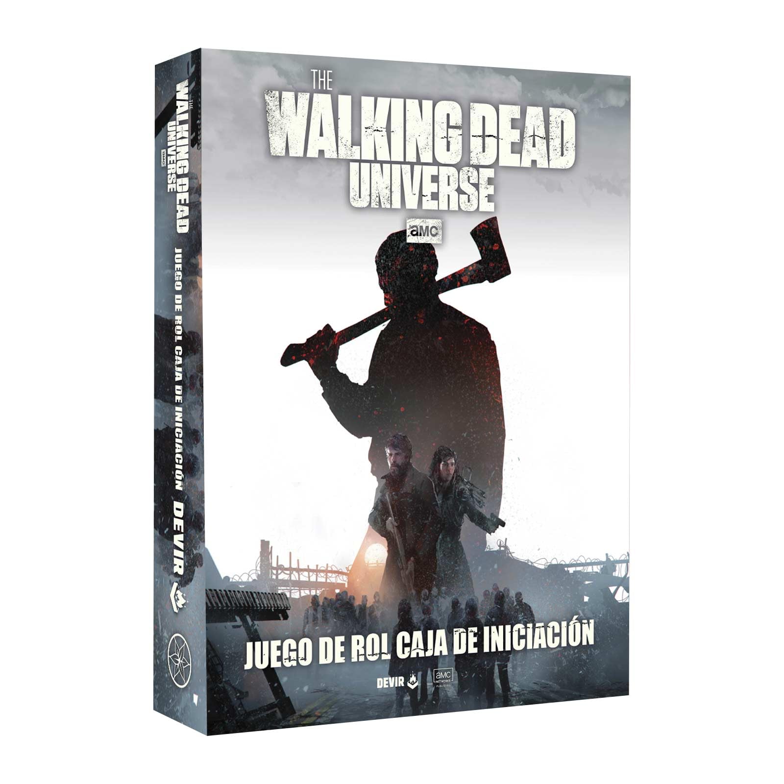 Devir – The Walking Dead Universe: Home Box | Gioco di ruolo di sopravvivenza e avventura | Basato sul sistema Year Zero Engine | Include Dadi, Mappe e Personaggi Iconici (WDCAIN)
