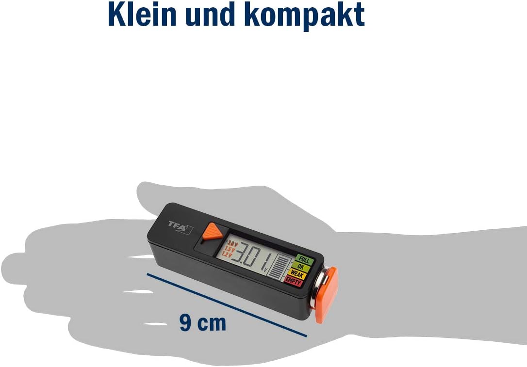 Tfa Dostmann BatteryCheck Tester per Batterie, Nero - immagine 5