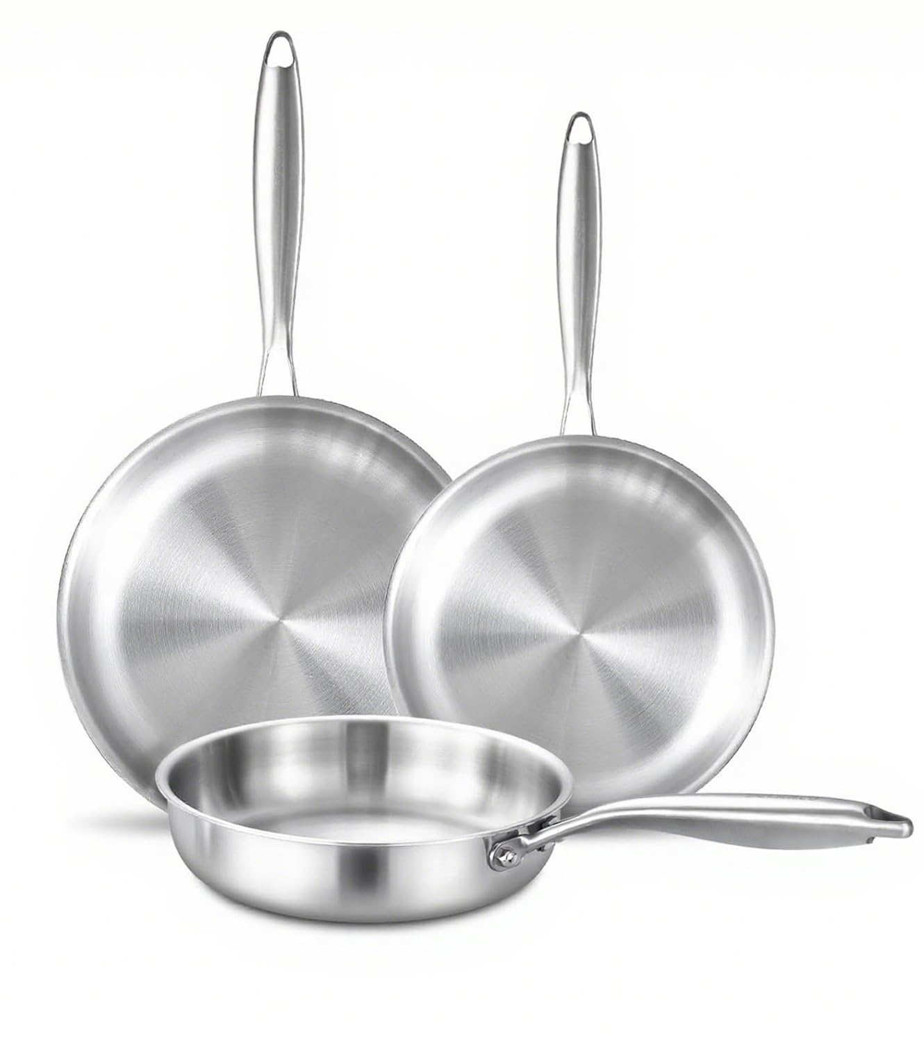 Combinazione 3 Padelle Trilamina - Induzione